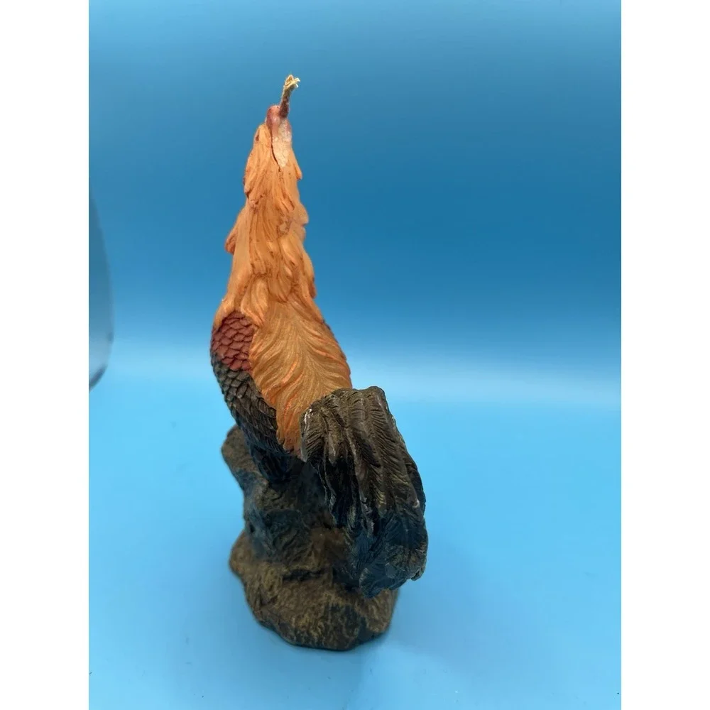 Vintage Never Used Rooster Chicken Wax Candle-‎ Farmhouse/Country Decor